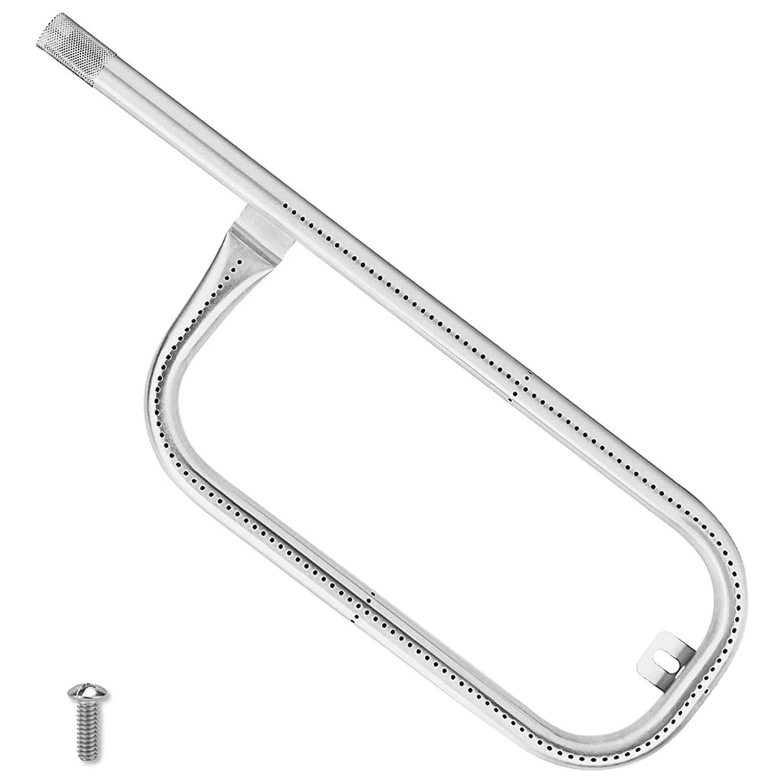 For Weber Q100 Q120 Q1000 Q1200 Baby Q Sliver Barbeque Accessories 304 Stainless Steel 60040 69957 Grill Burner Tube Replacement 6