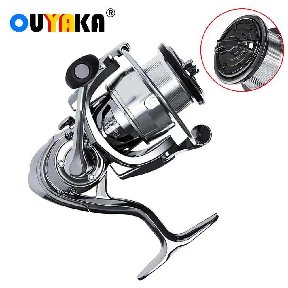 

Stainless Steel Bearing Sea Carretilha De Pesca Super Light Spinning Fishing Reel Coil 10+1BB 6.3:1 Saltwater Waterproof Tackle