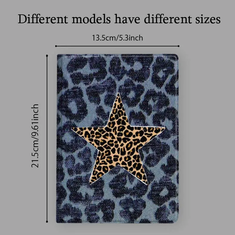 Cartoon Leopard Star Soft Tablet Case - Stylish and Protective Cover