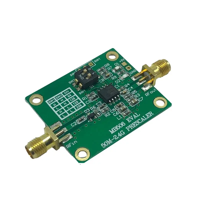【CYBER MONDAY】MB506 마이크로웨이브 프리스케일러 평가 모듈 50Mhz-2.4Ghz는 64/128/256 2.4Ghz를 지원합니다.