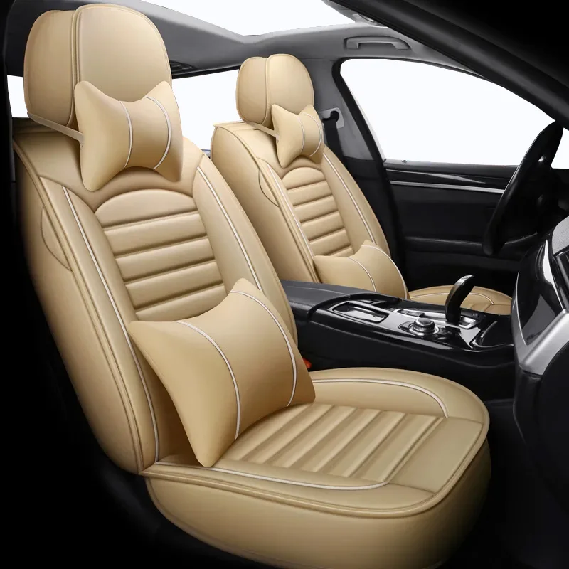 Leather Car Seat Covers For Toyota Camry Corolla Rav4 Prius Venza