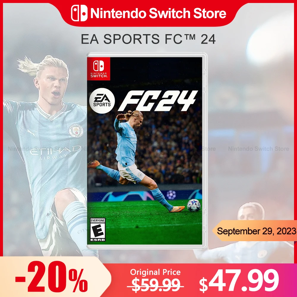 EA SPORTS FC 24 Offres de jeux Nintendo Switch OLED Lite, 100% officiel,  carte de jeu fongique originale, simulation sportive fifa 24 - AliExpress