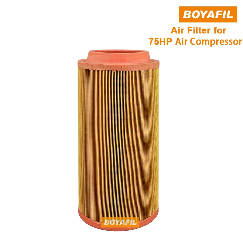 

Boyafil C20500 Air Filter 75HP 55KW 10 Cubic Screw Air Compressor Filter Element 1613740800 Air Exauster Filter Style Air Filter