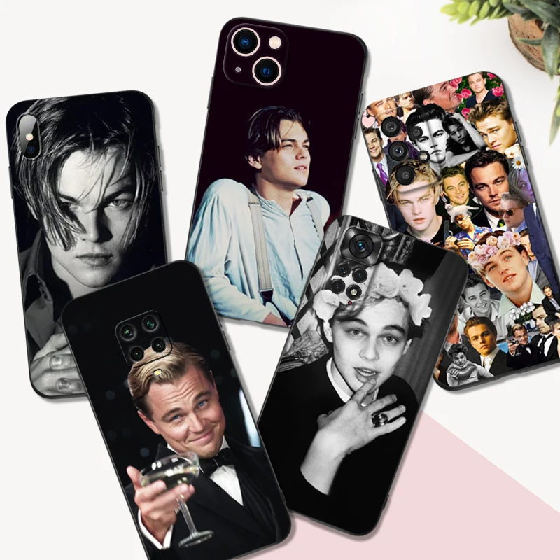 Custodia In Tpu Nero Per Samsung Galaxy F23 M12 M22 M23 M32 4G M52 5G M30S M21 Leonardo Dicaprio Young Cool