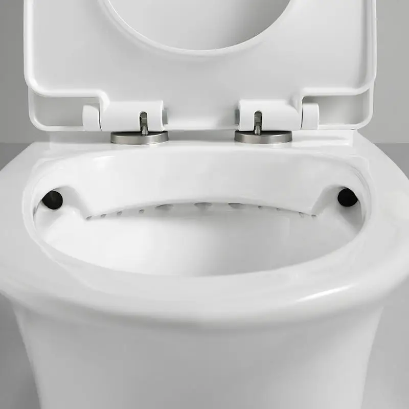 Modern Hotel Design Washdown One-Piece WC Toilets Ceramic Floor Mounted Bathroom Toilet