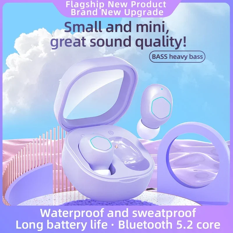 

2023 M21 TWS Bluetooth 5.2 Wireless Earphones in-Ear Noise Reduction Stereo Microphone HD Call HIFI Sports Earphones for Xiaomi