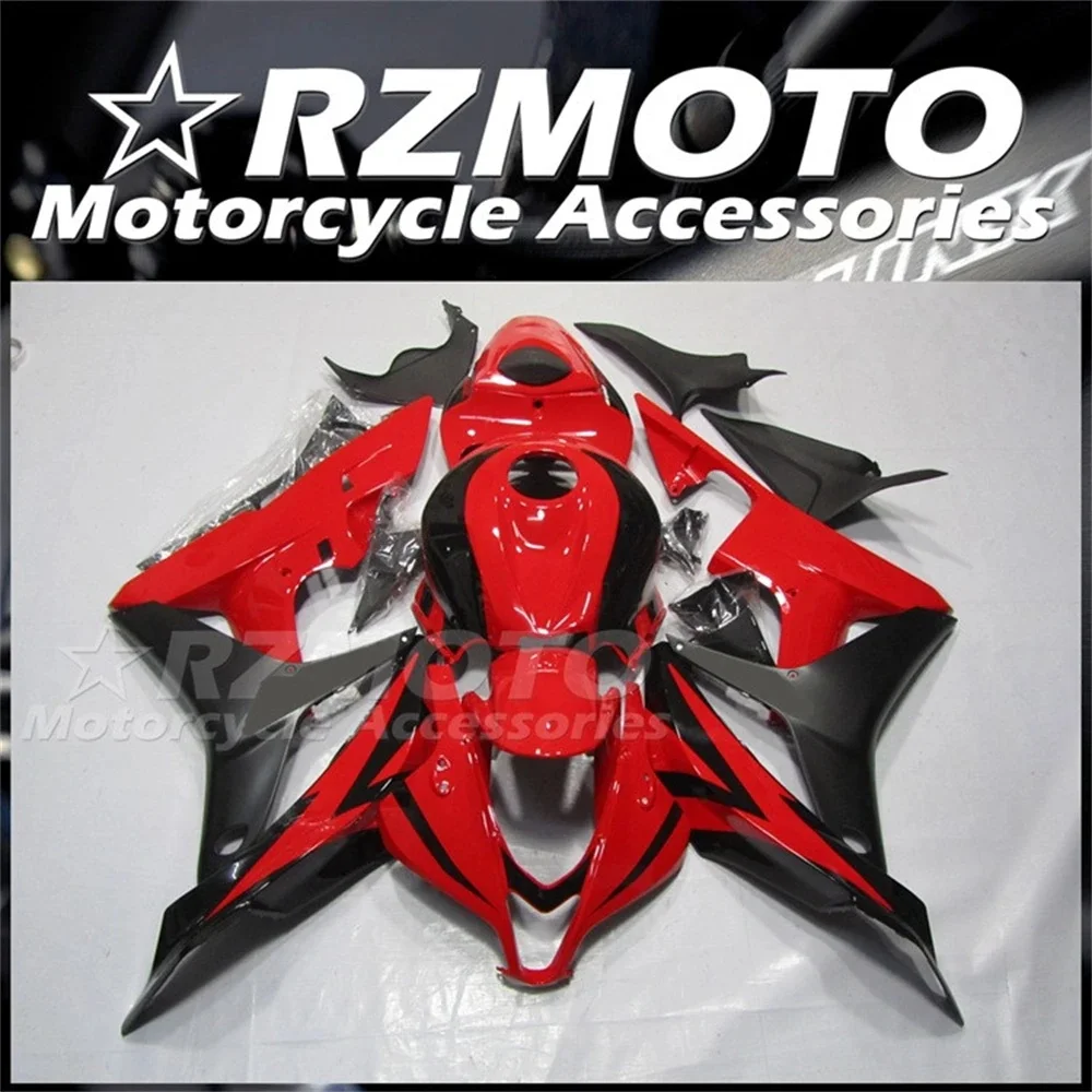 

Injection Mold New ABS Whole Fairings Kit Fit for HONDA CBR600RR F5 2007 2008 07 08 Bodywork Set Red Black