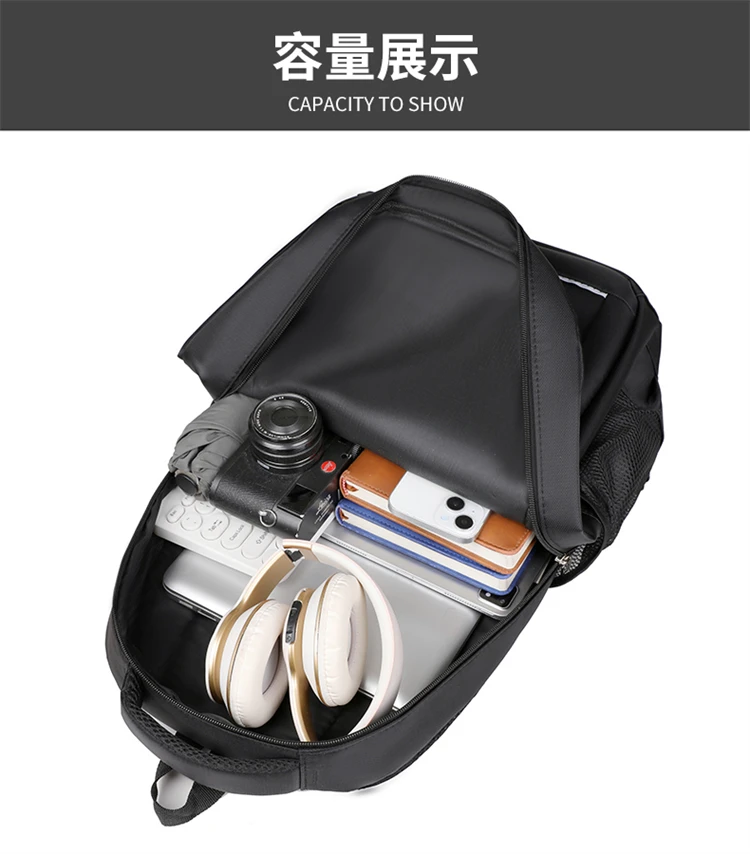 Durable Large Capacity Waterproof Backpack for Men and Women Multi-Functional Laptop Bag for School Travel Business and Daily