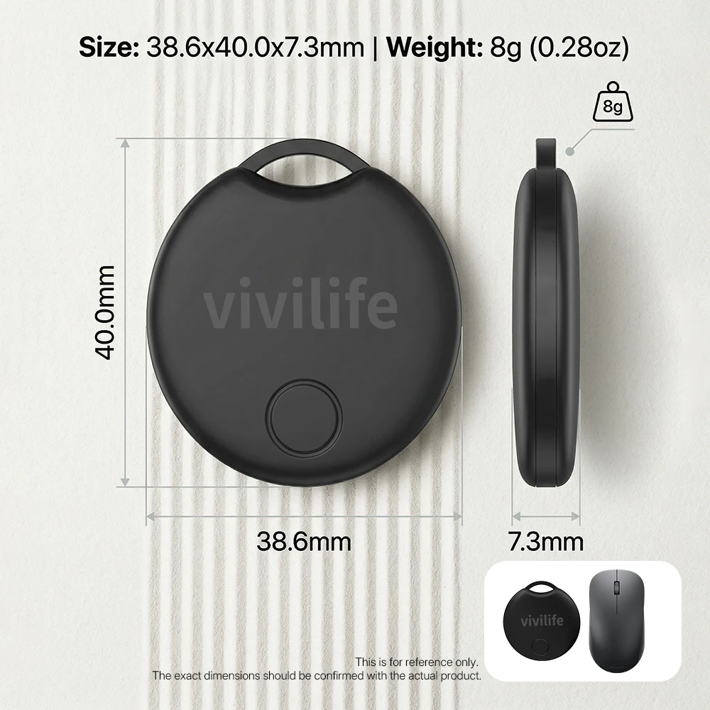 Smart Bluetooth Tracker: Universal Finder for Keys, Wallets & Luggage