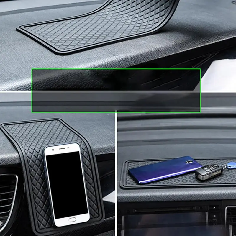 

Car Dashboard Sticky Pads Adhesive Anti Slip Auto Pad Mat Car Universal Phone Mount Dashboard Sticky Mat Vehicles Grippy Pads