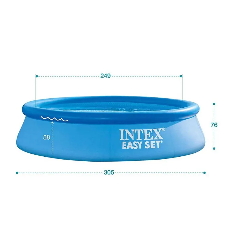 rynker helt seriøst pengeoverførsel Inflatable Pool Intex Easy Set 305x76cm 28120np - Swimming Pool - AliExpress