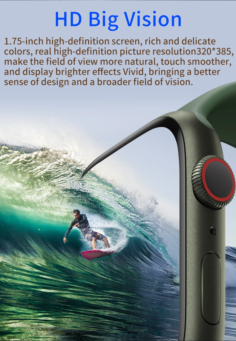 New Original WS7 Pro Smartwatch Bluetooth Sleep Monitor Heart Rate Wireless charging Watch PK IWO 14 Pro Max Series 7 HW57 Pro