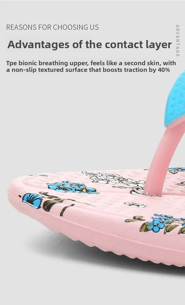ZVA Damen Flip-Flops Sommer Wasserdichte Rutschfeste Badezimmer-Slipper Rosa Sandalen mit Dicker Sohle – Detail 8