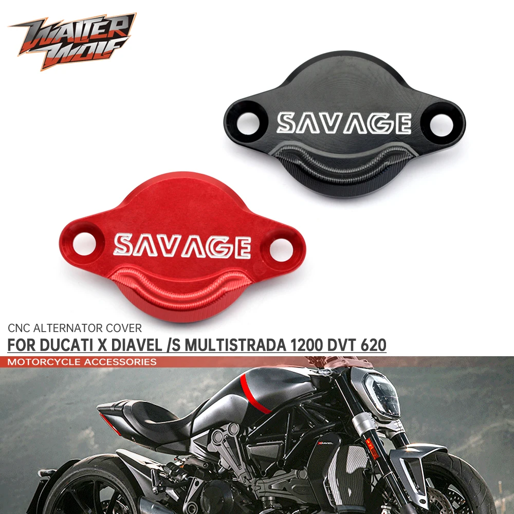 Coperchio Alternatore Per Ducati X Diavel Hyperstrada Hypermotard Multistrada 1200 Dvt 950 1100 1000 Ds 620 796 S/Evo Moto Cnc