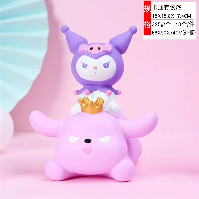 thumbnail image 1 of Sanrio melodía Kuromi Cinnamoroll Pompom Purin Pochacco Anime Muñeca Luz de noche Creativa Genial Conejo Planeta Luz Regalo de dibujos animados, 1 of 5