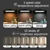 LED Night Light Desk Lamp USB Rechargeable Magnetic Dimming Table Lamp Computer Study Office Reading Stand Light for Bedroom 3