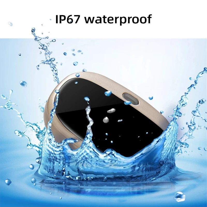 Mini 4G GPS Tracker Pet Waterproof GPS Dog Collars with Anti-lost Locator Support AlarmTwo-way Intelligent Call Low Battery WIFI