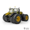 Upgraded Lesu 1050 RC Tractor Metal 1/14 Hydraulic 4*4 Doubled Wheel Sound Light System Smoking Simulation Farm Truck Toy Model 4