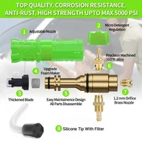 Car Wash Floor Wash Foam Machine Snow Foam Spray Gun for Kärcher Park Bosch Lavor Nilfisk YILI 1-4 Quick Plug Pressure Washer 2