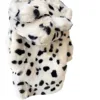Dog clothes autumn and winter thickened warm schnauzer fah bichon teddy small and medium-sized dog net red fur coat 5