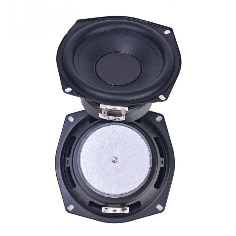 SOTAMIA 1Pcs 5.25 Inch Subwoofer Audio Speaker 4 Ohm 30W Woofer Speaker Unit Strong Bass HIFI Music Home Bookshelf Loudspeaker