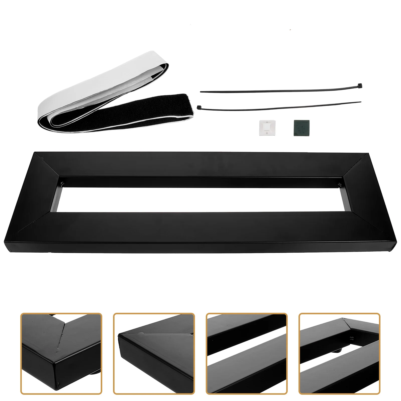 

Effect Pedal Board Guitar Track Electric Mounting Single Piece Paste Bracket Accessories