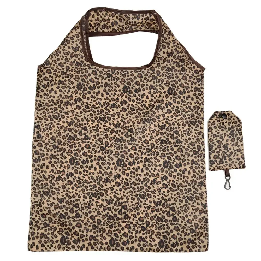Eco-Friendly Reusable Foldable Shopping Bag - Durable & Washable Shoulder Tote