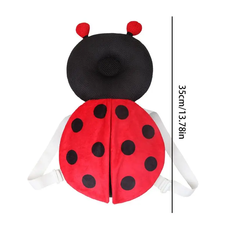 Baby Head Protector Backpack Pillow For Kids 1-3Y Toddler Soft Comfortable PP Cotton Protective Cushion Cartoon Security Pillows 6