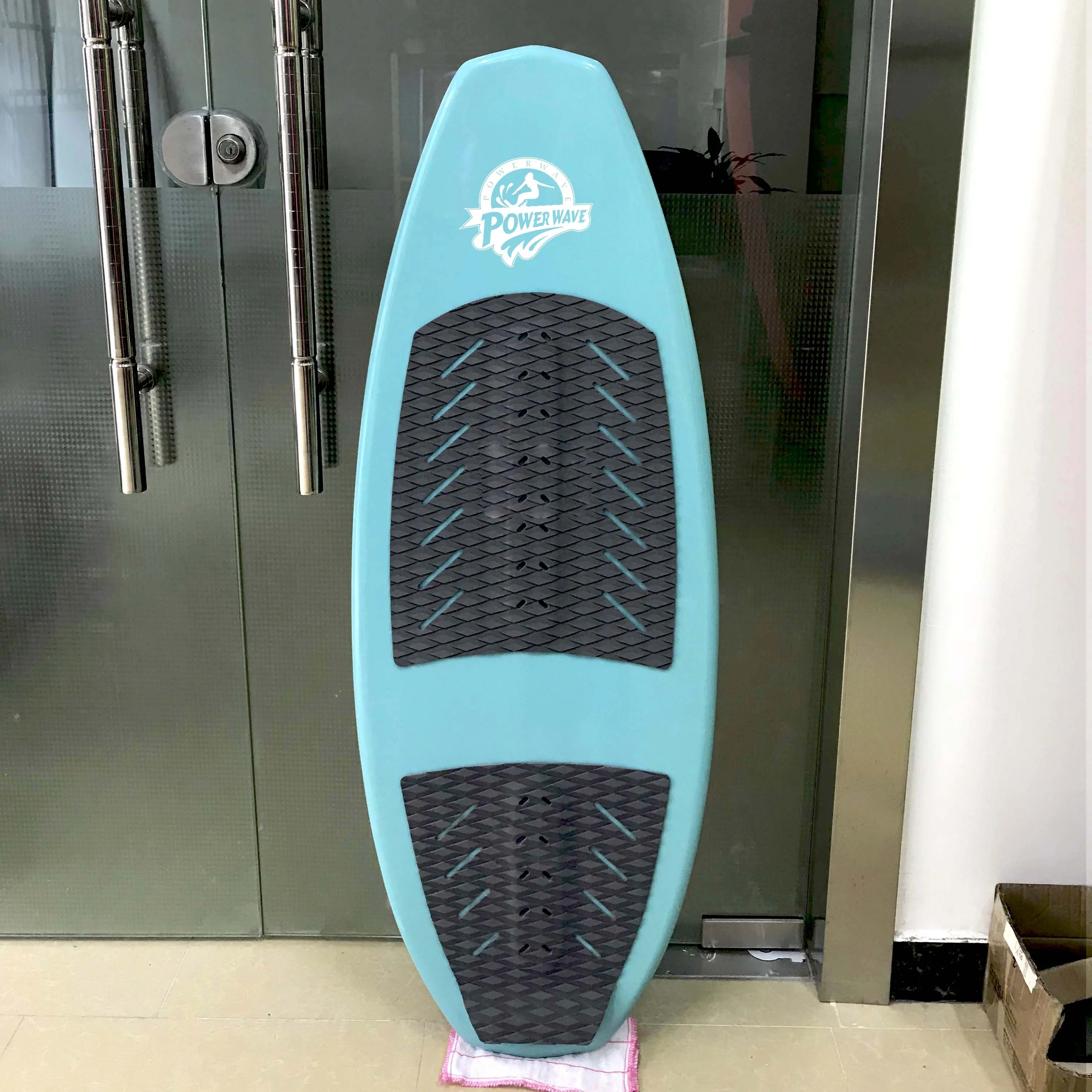 

2024 wake surfboards Wholesale Epoxy Customized Blue Wake Boards Surfing