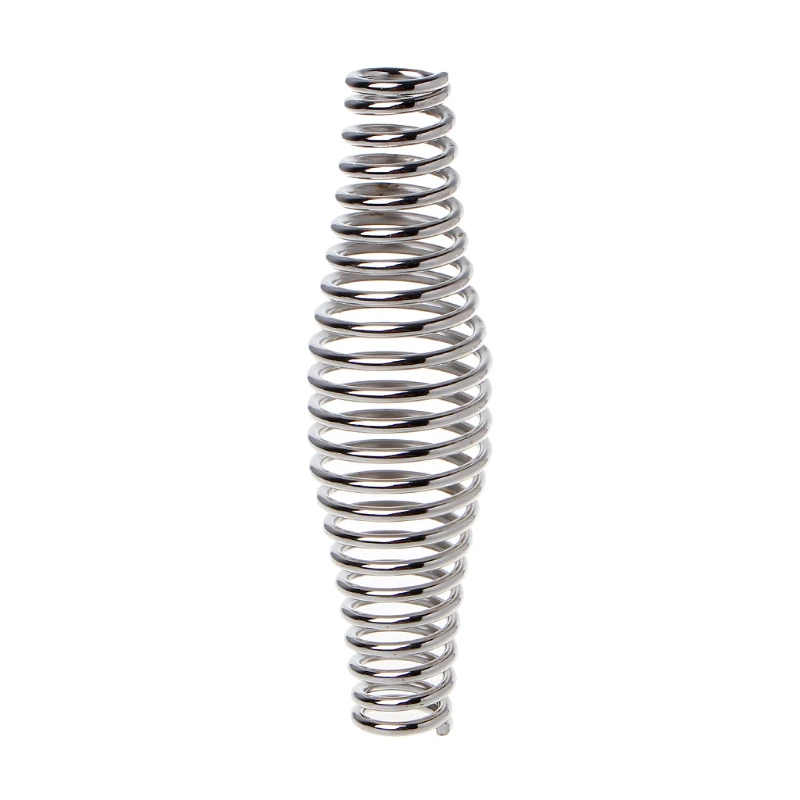 Stainless Steel BBQ Pit Grill Handle Spring Furnace Stove Smoker Elasticity Steel Roll Barbecue Accessories Tools