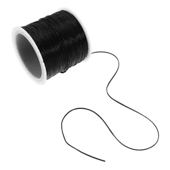 Filo Elastico per Extension Capelli 0,6mm Sottile Morbido Invisibile per Accessori Fai-da-Te Resistenti all'Usura
