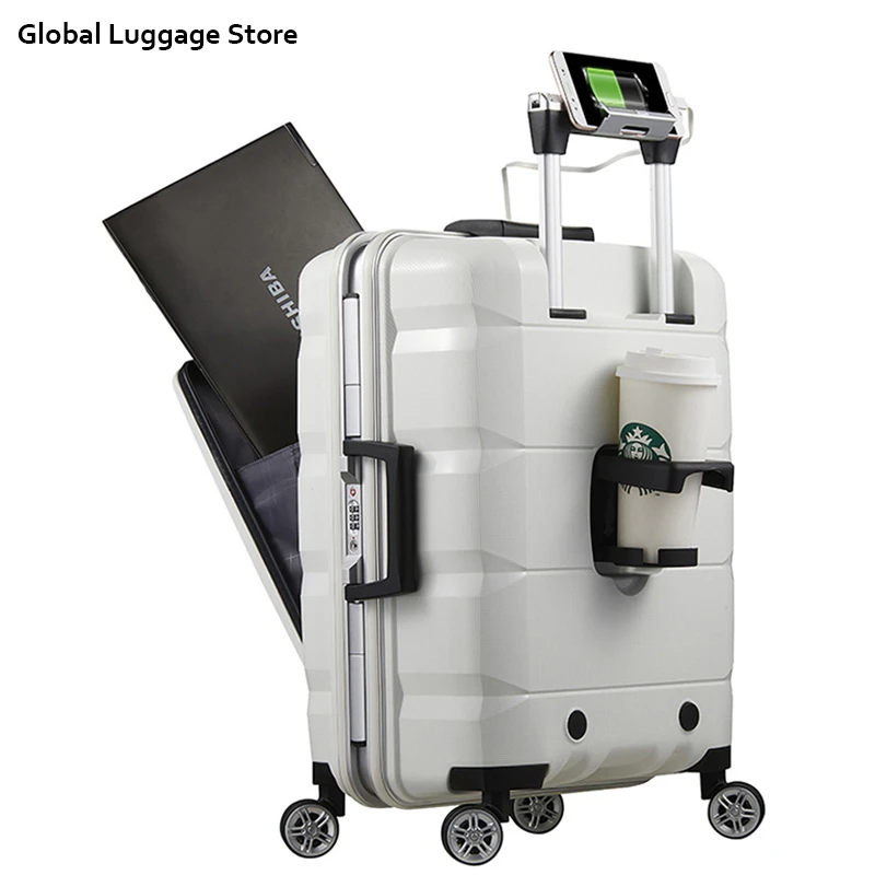 Front Computer Luggage Male and Female Password Opening Business Travel