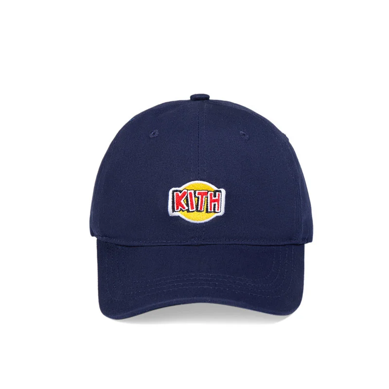 

2023 Kith Embroidery Badge Baseball Cap Men Women Four Seasons Sun rotection High Quality Fashion Sport Hat Adjustable