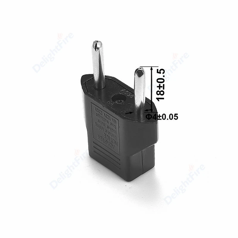 European EU Power Electric Plug Adapter American China Japan US To EU Euro Travel Adapter AC Power Cord Charger Sockets Outlet