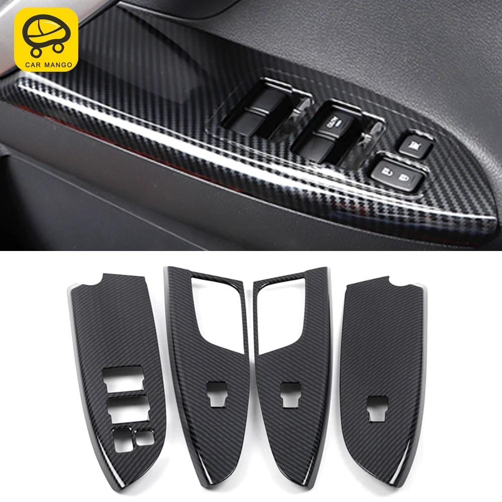 CarManGo Auto Zubehör Fenster Lift Control Panel Rahmen Trim Aufkleber ...