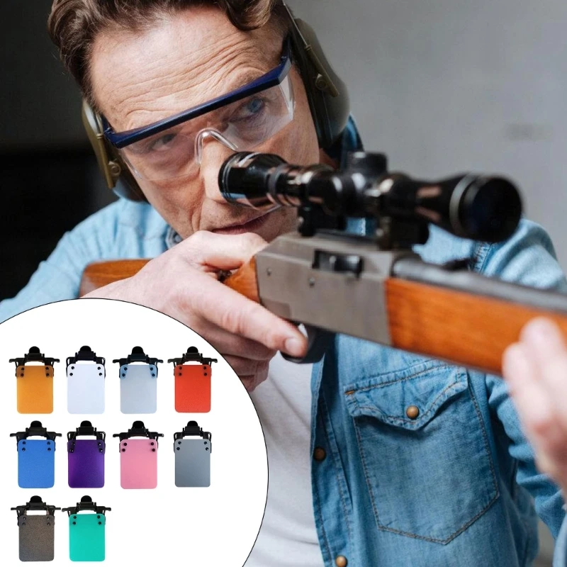 Glasses Patches Shootings Blinders Occluder Clip Patches Archerys Aim Assistance