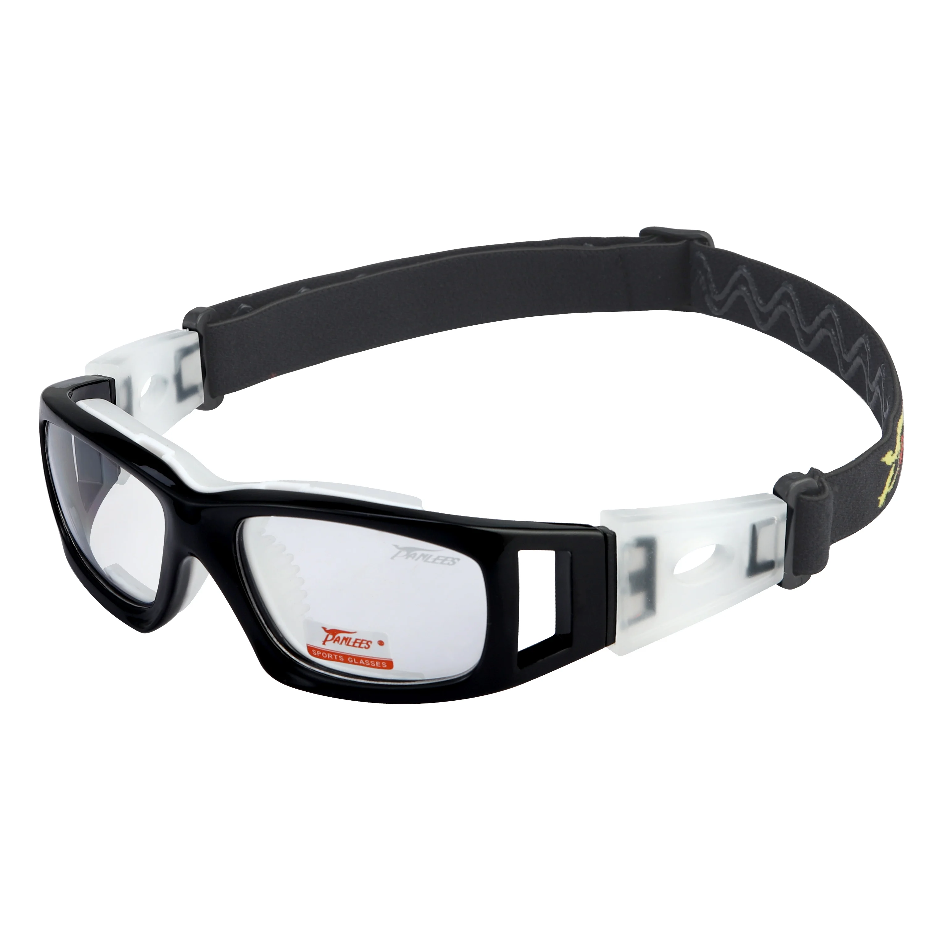 Óculos esportivos para ciclismo de futebol, segurança do esqui, lente de óculos anti-nevoeiro, envoltório elástico ajustável, óculos de proteção, basquete