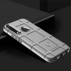 Coque arrière en silicone Armor Shield | Étui mat anti-choc pour téléphone
