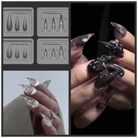 1Pc Dragon Claw 3D Acrylic Mold Nail Art Decorations  DIY Silicone Nail Templates Nail Mold 1