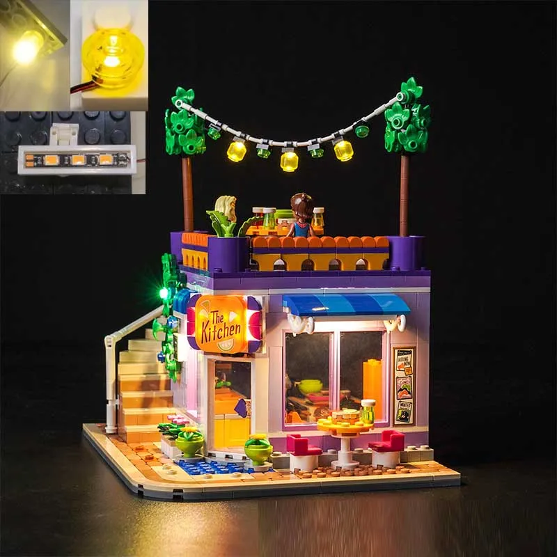 Lego 41747 Lego Friends Cucina No LEGO, Just Light）Light Up LEGO