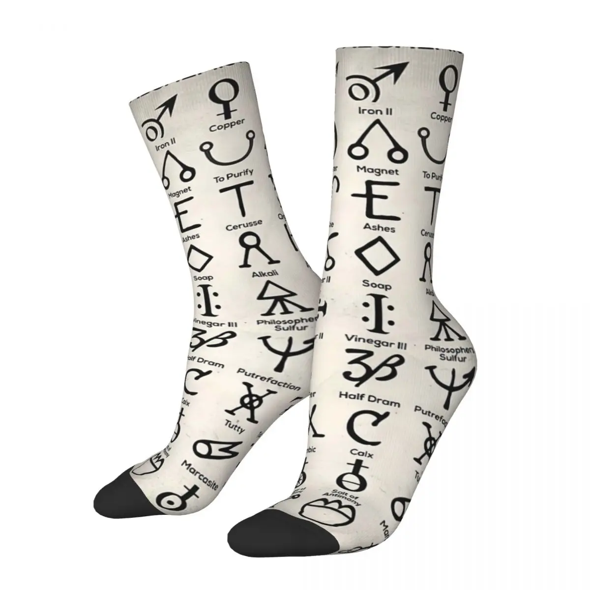 Symbols Of Alchemists Adult Socks Unisex Socks Men Socks Women Socks egyptian gold hieroglyphs and symbols collage adult socks unisex socks men socks women socks