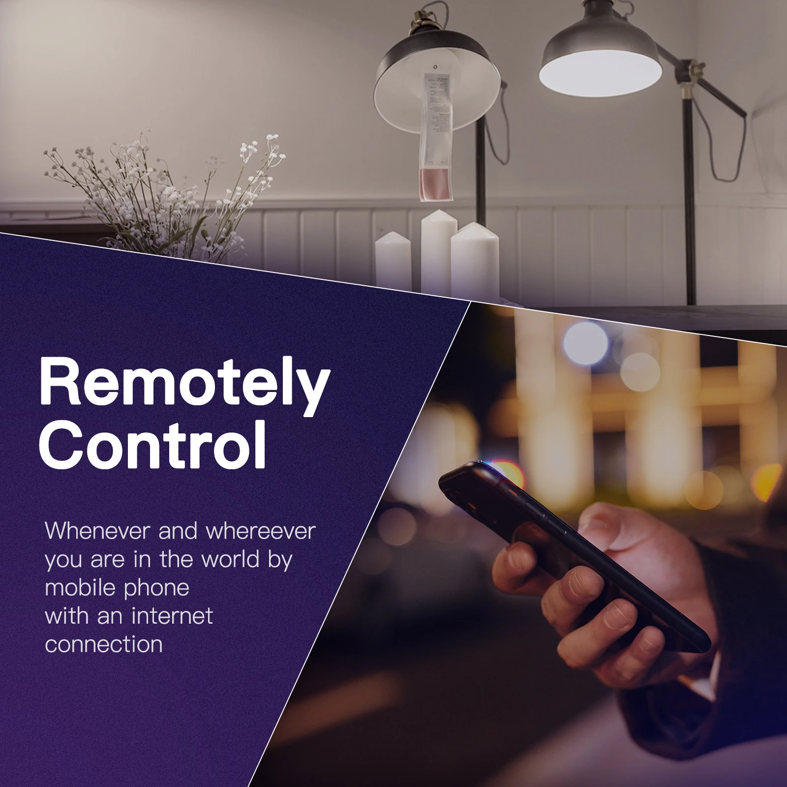 MOES WiFi LED Light Bulb GU10 E27 E14 Candle Lamp Smart RGB RCW 2700-6500K Dimmable Light Tuya Alexa Google Voice APP Control smart led light bulbs smart led lights