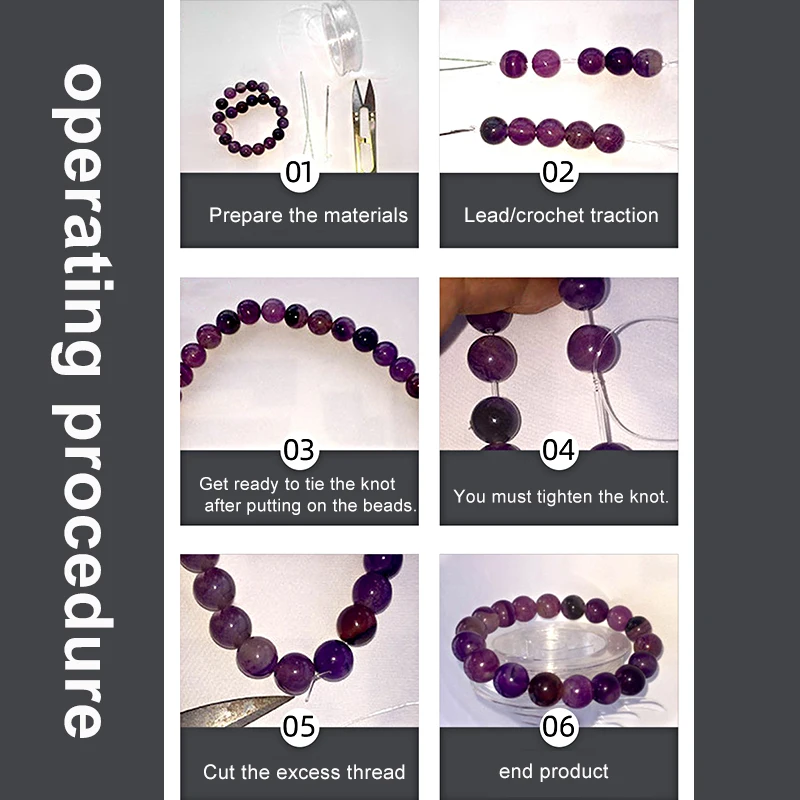 05-0.7mm Elastic Cord String Transparent Crystal Jewelry Cord Beading String Diy Making Bracelet Necklace Beaded Accessories