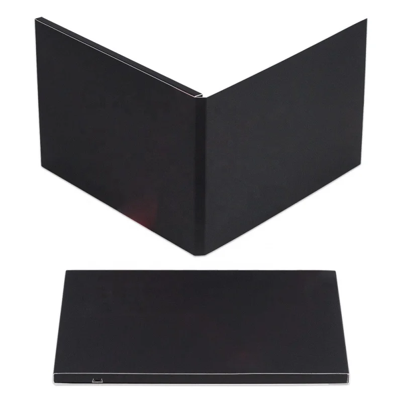 Custom. best seller A5 블랙 페이퍼 광고 플레이어 인치 비디오 음악 사진서 LCD 소책자 비즈니스 비디오 브로셔