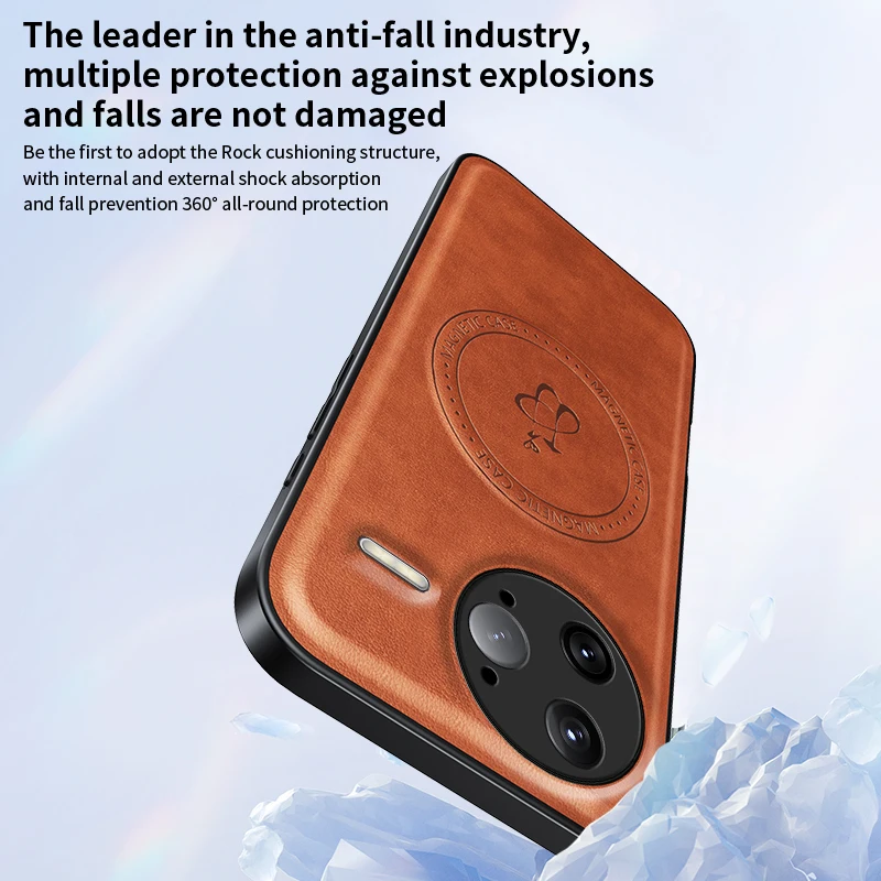 Xiaomi Poco PU Leather Magnetic Wireless Case 6