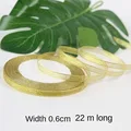 6mm gold Glitter