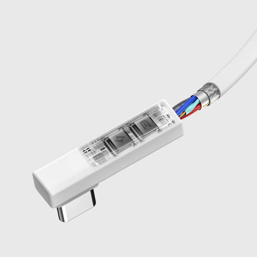 SHARGE L자형(데이터 및 충전) USB C - USB C 케이블, 10Gbps 데이터 전송 240W, 디스크 플러스용 90도 유형 C 케이블