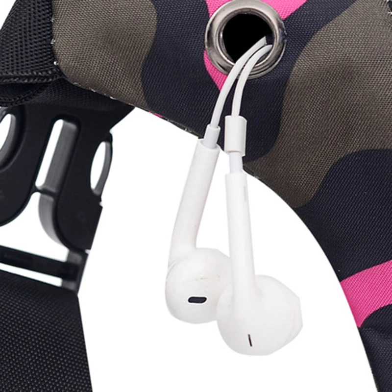 Camouflage Sport Taille Reise Bauchtasche Jungen Mädchen Kinder Fanny Pack Gürtel Walking Urlaub Beutel Damen Casual Wasserdichte Brust Pack – Detail 11