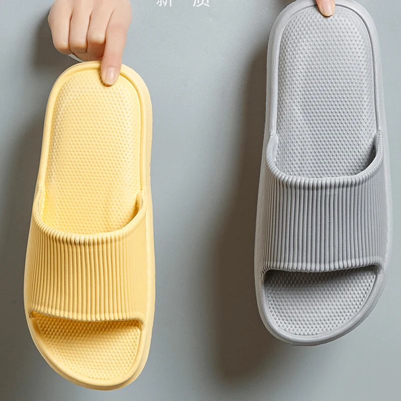 Thick Platform Bathroom Home Slippers Women Fashion Soft Sole EVA Indoor Slides Woman Sandals 2023 Summer Non-slip Flip Flops 3