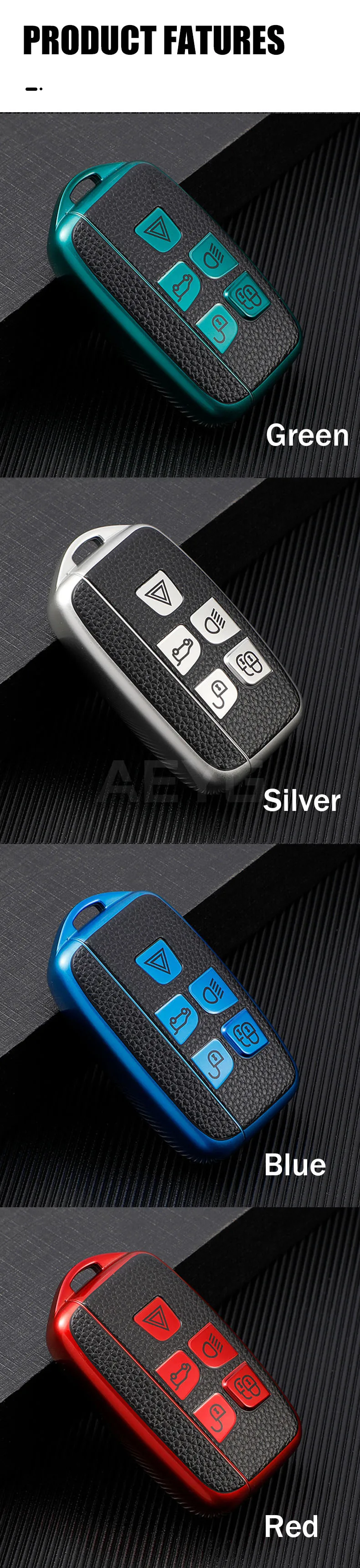 Chiave/telecomando per Land Rover Range Rover Sport Evoque Freelander For Jaguar XF XJ XE XJL - Sbd653bd42d1348dba6ec8eaade1f8d5a1